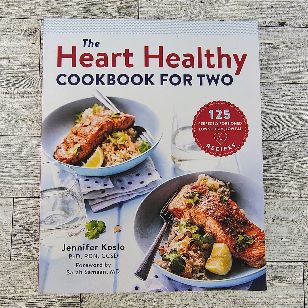 Heart‎ Healthy Cookbook for Two by Jennifer Koslo 125 recipes VERY GOOD